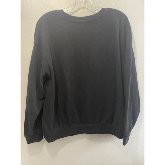 Buffalo David Britton Women's Size Large Black Crewneck Sweater‎ - Picture 3 of 4